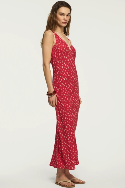 LACE SIMONE MIDI DRESS, image 4