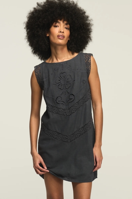 SCHIFFLI SHIFT DRESS, image 1