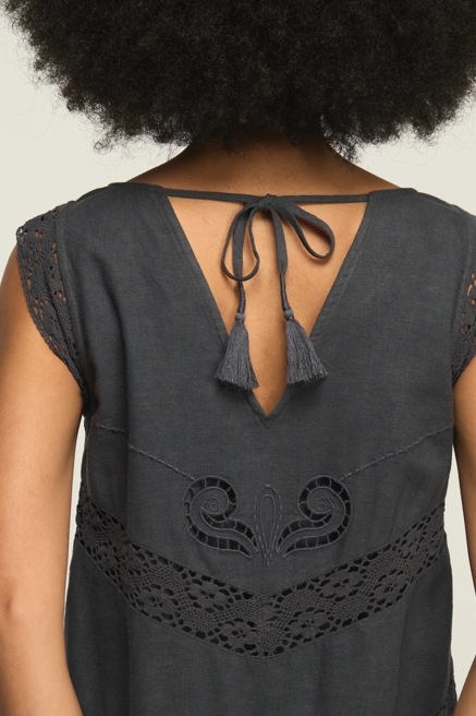 SCHIFFLI SHIFT DRESS, image 2