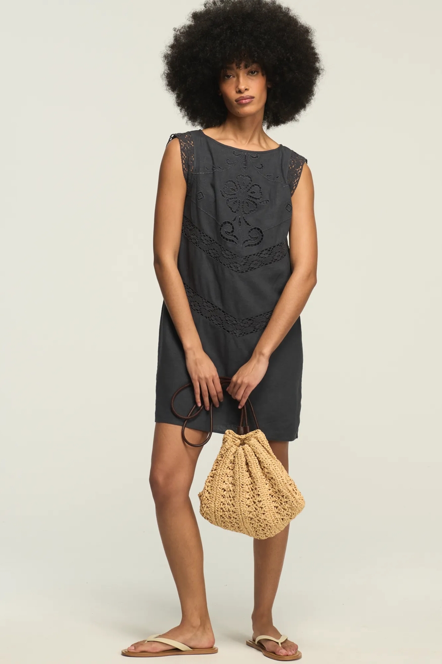 SCHIFFLI SHIFT DRESS, image 4