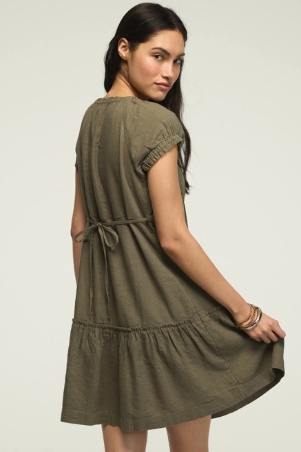 SHORT SLEEVE MARKET MINI DRESS, image 3