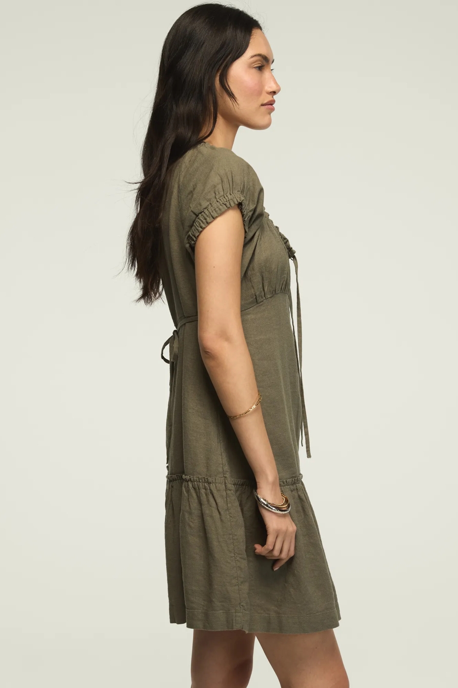 SHORT SLEEVE MARKET MINI DRESS, image 4