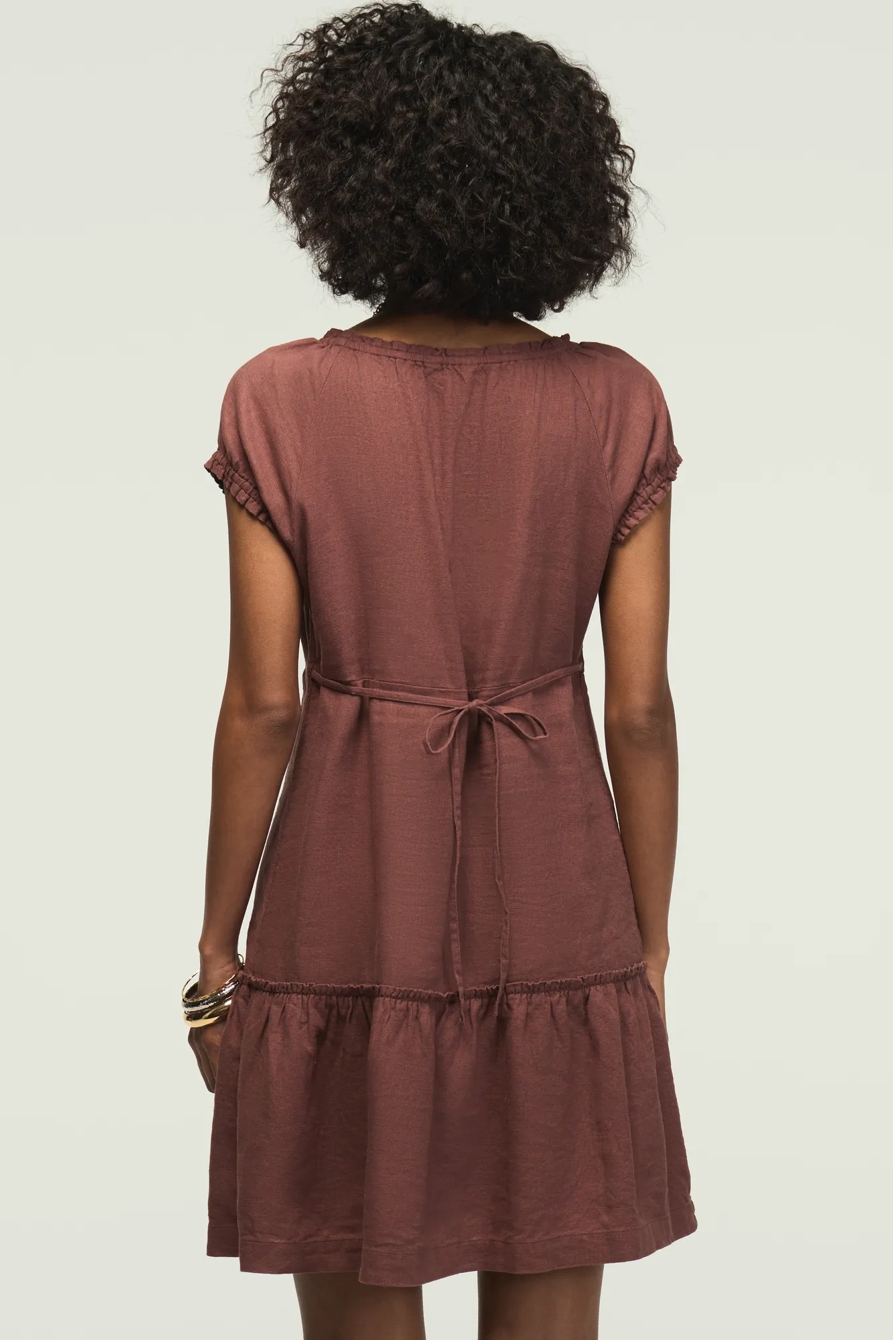 SHORT SLEEVE MARKET MINI DRESS, image 3