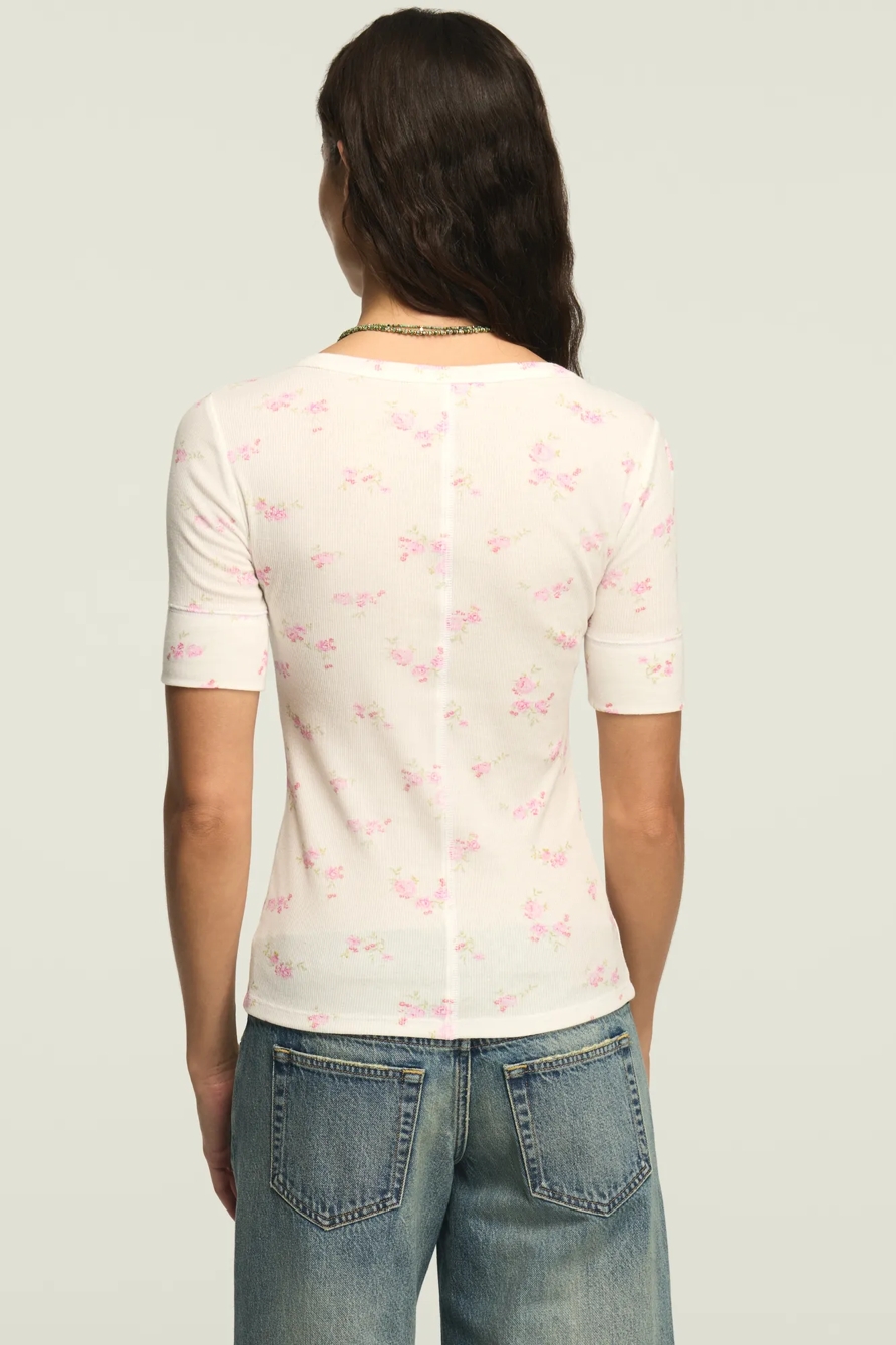 RIBBED HENLEY TEE, image 3