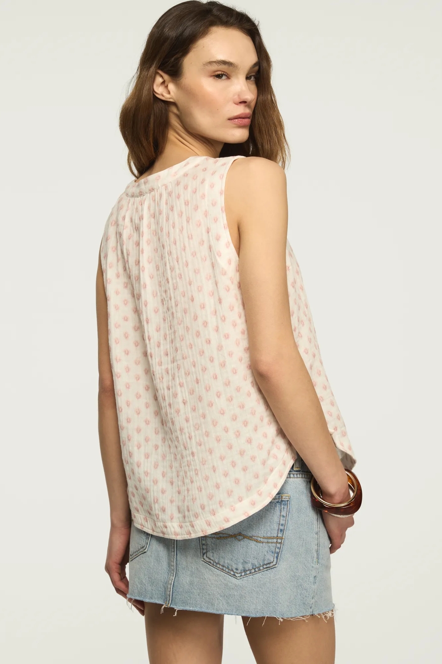GAUZE POPOVER TANK, image 5