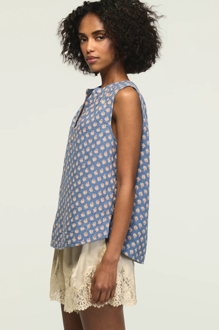 GAUZE POPOVER TANK, image 4