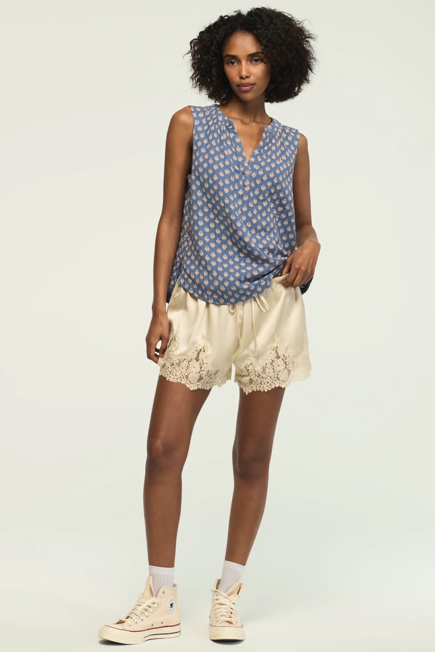 GAUZE POPOVER TANK, image 5