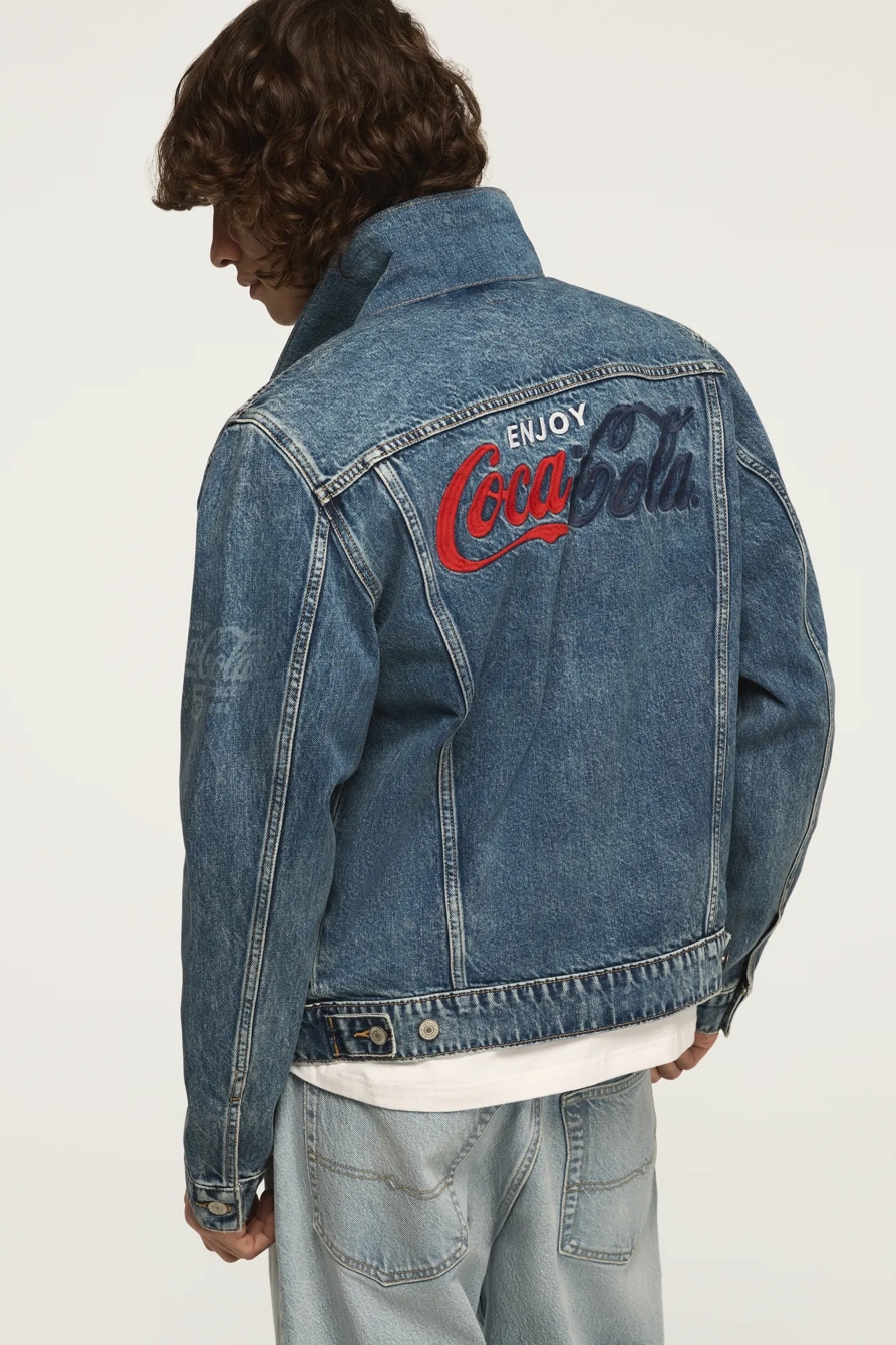COCA COLA DENIM TRUCKER JACKET, image 3
