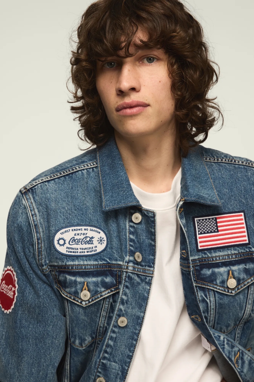 COCA COLA DENIM TRUCKER JACKET, image 5