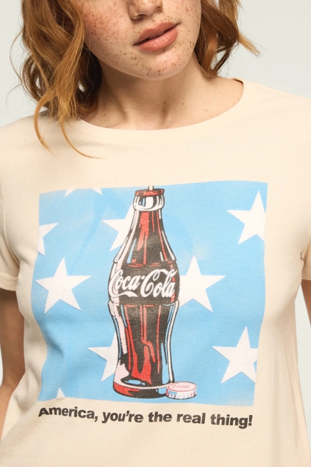 COCA COLA BOTTLE STARS CLASSIC CREW, image 2