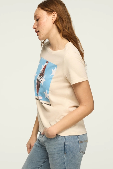 COCA COLA BOTTLE STARS CLASSIC CREW, image 4