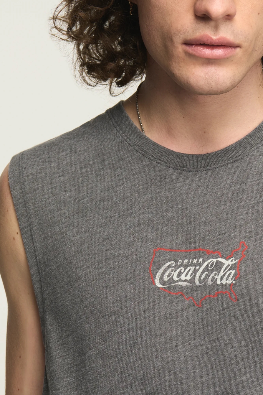 COKE AMERICA SLEEVLESS TEE, image 2