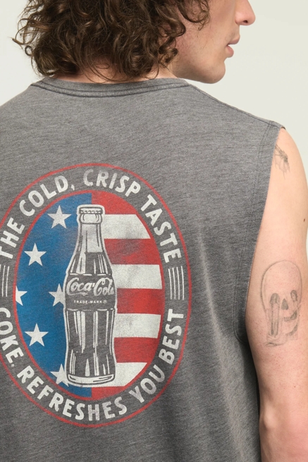 COKE AMERICA SLEEVLESS TEE, image 3