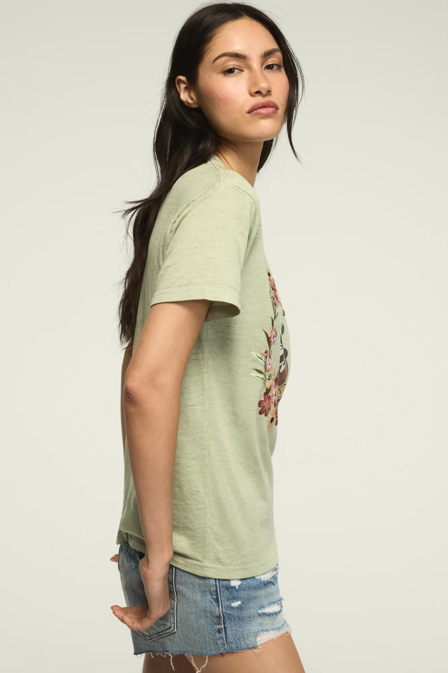 MICKEY FLOWERS BOYFRIEND TEE, image 4