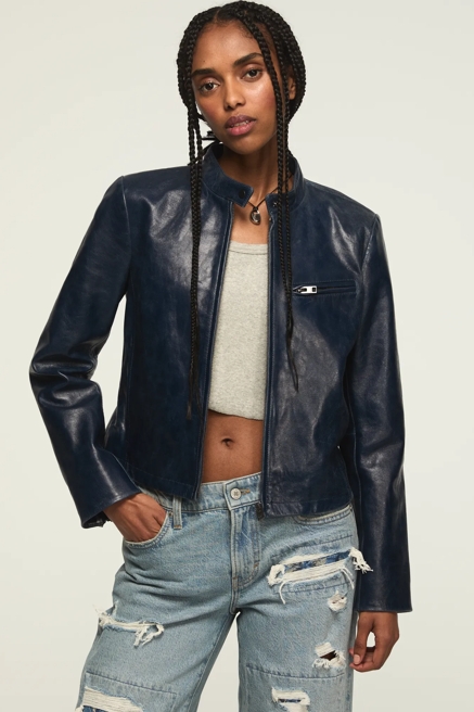 MOTO LEATHER JACKET, image 1