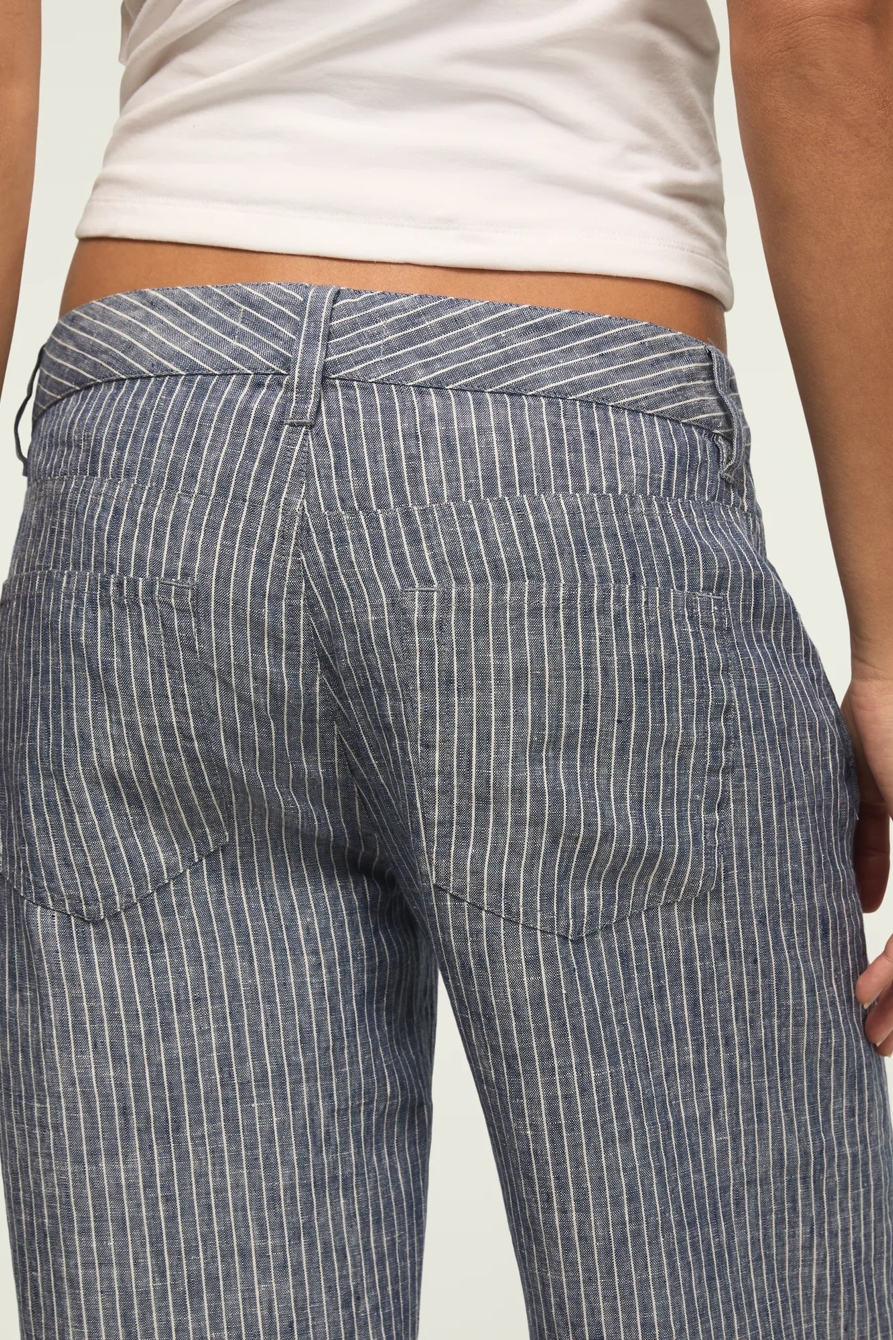 BAGGY LINEN WIDE LEG PANT, image 4