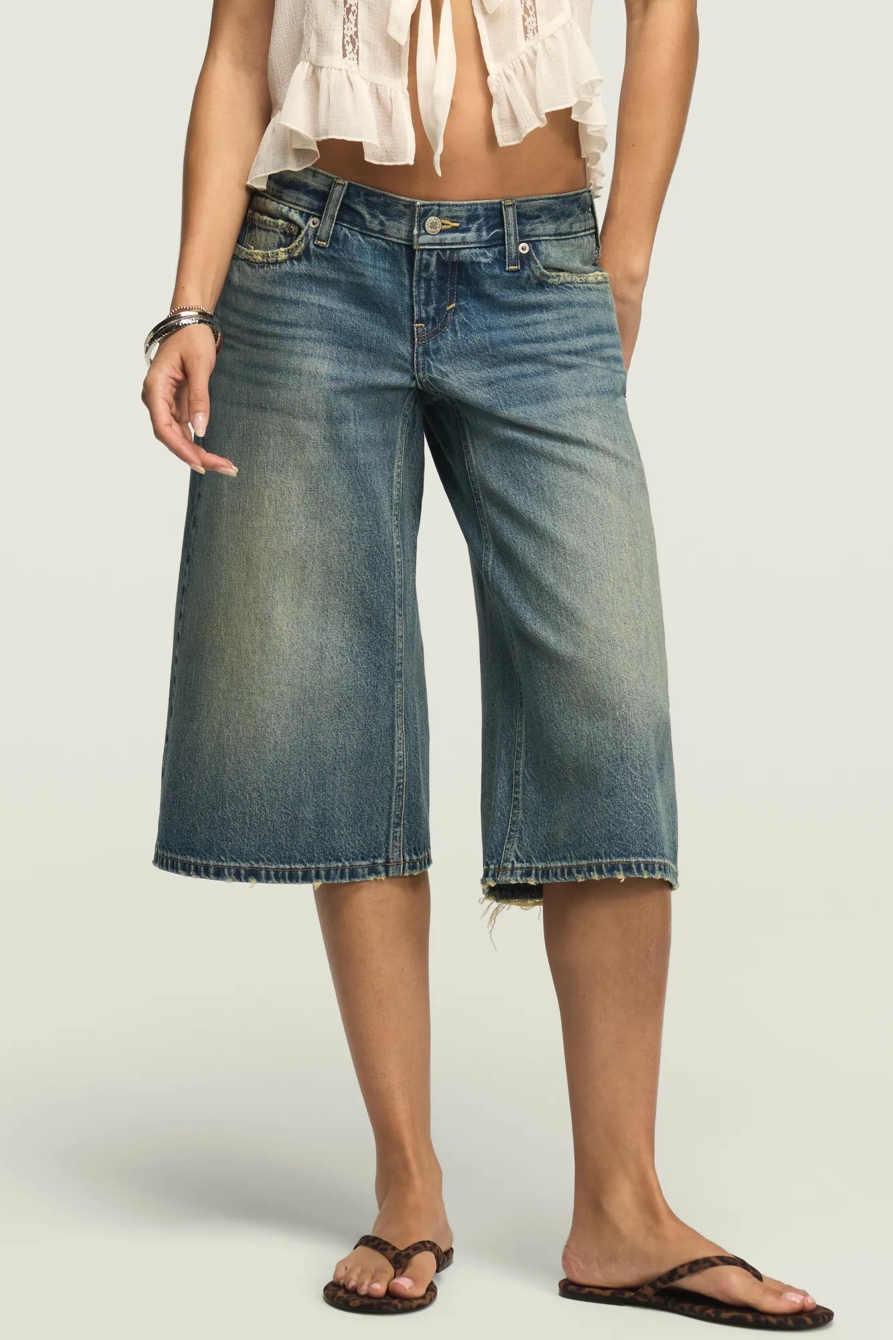 SUPER LOW RISE ULTRA WIDE CULOTTE, image 2