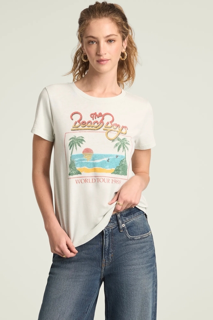 THE BEACH BOYS PALM TREES CLASSIC CREW, image 1