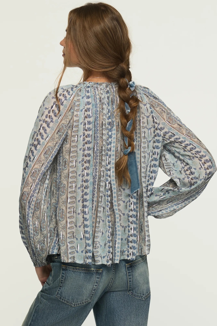 SHINE PRINT MIX BLOUSE, image 3