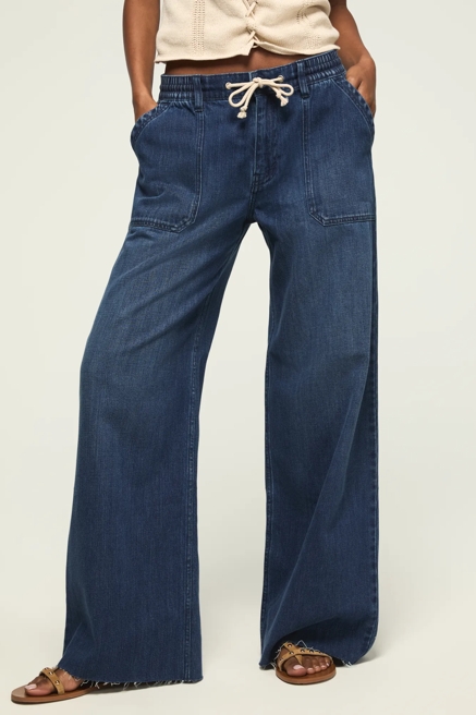 PATCH POCKET PULL ON WIDE LEG, image 2