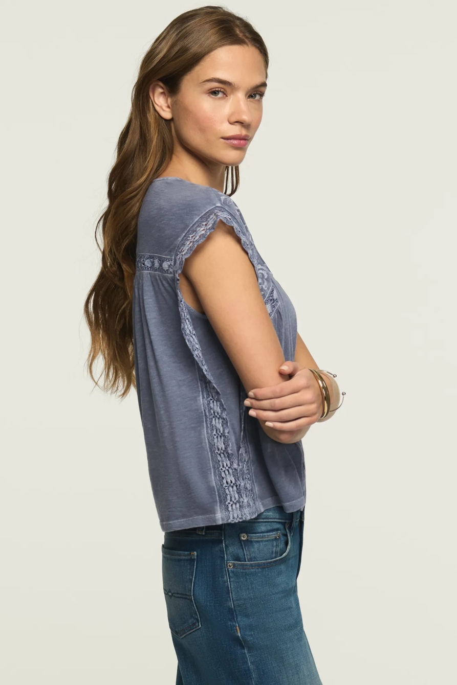 EMBROIDERED BOXY KNIT TOP, image 4