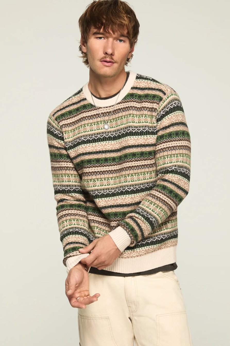 FAIR ISLE CREW SWEATER, image 2