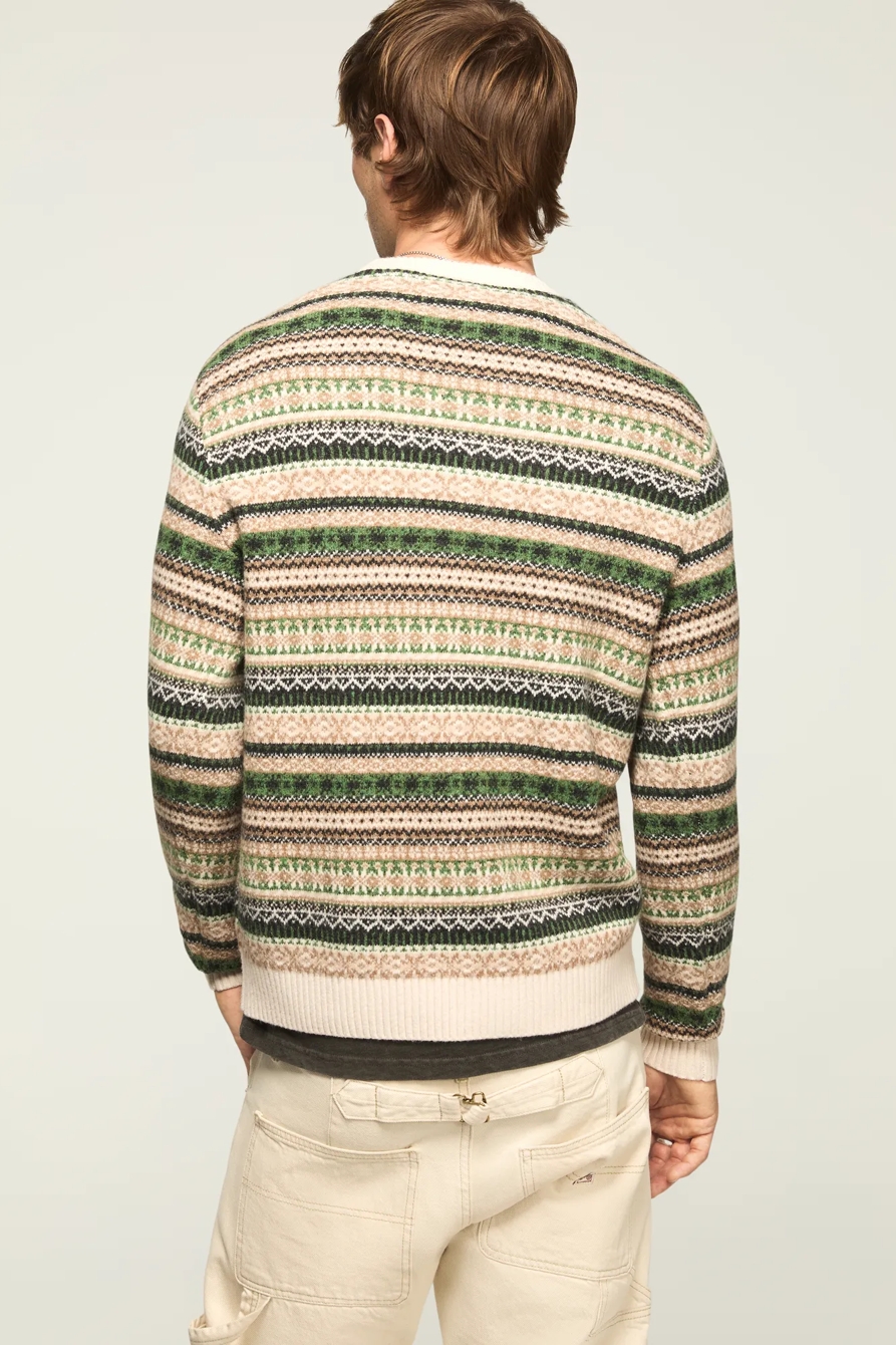 FAIR ISLE CREW SWEATER, image 3