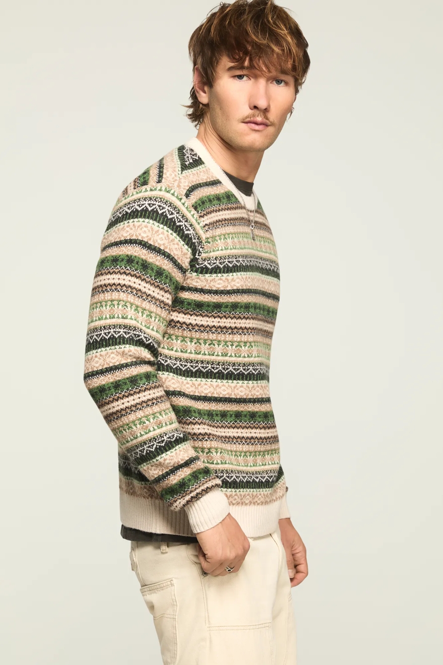 FAIR ISLE CREW SWEATER, image 4