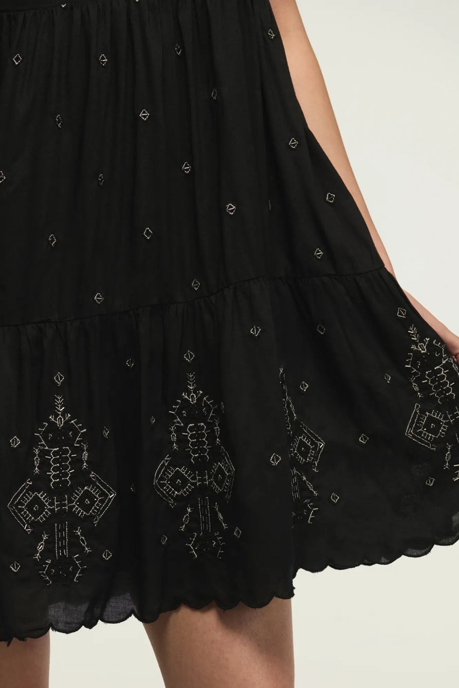 MARAKESH TIERED MINI DRESS, image 6