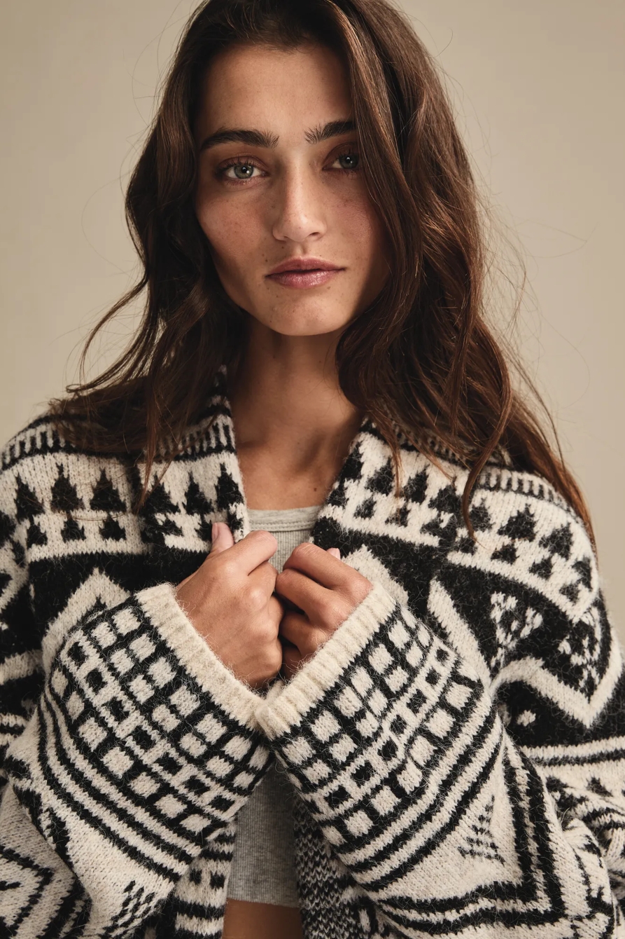 FAIRISLE SHAWL CARDIGAN, image 2