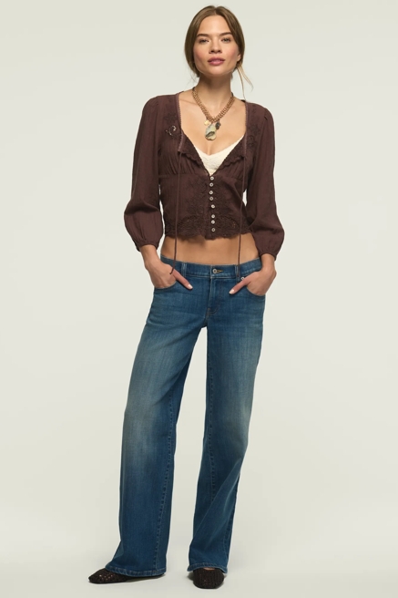 MID RISE SWEET WIDE LEG, image 2