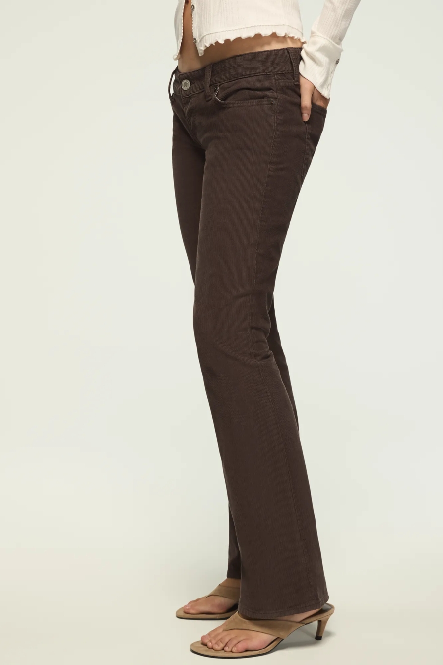 ULTRA LOW RISE CORDUROY LIL MAGGIE FLARE, image 5
