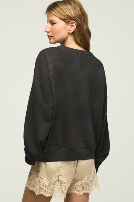 NOVELTY EMBROIDERED CREW NECK, image 3