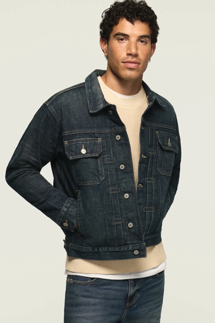 SELVEDGE DENIM JACKET, image 1