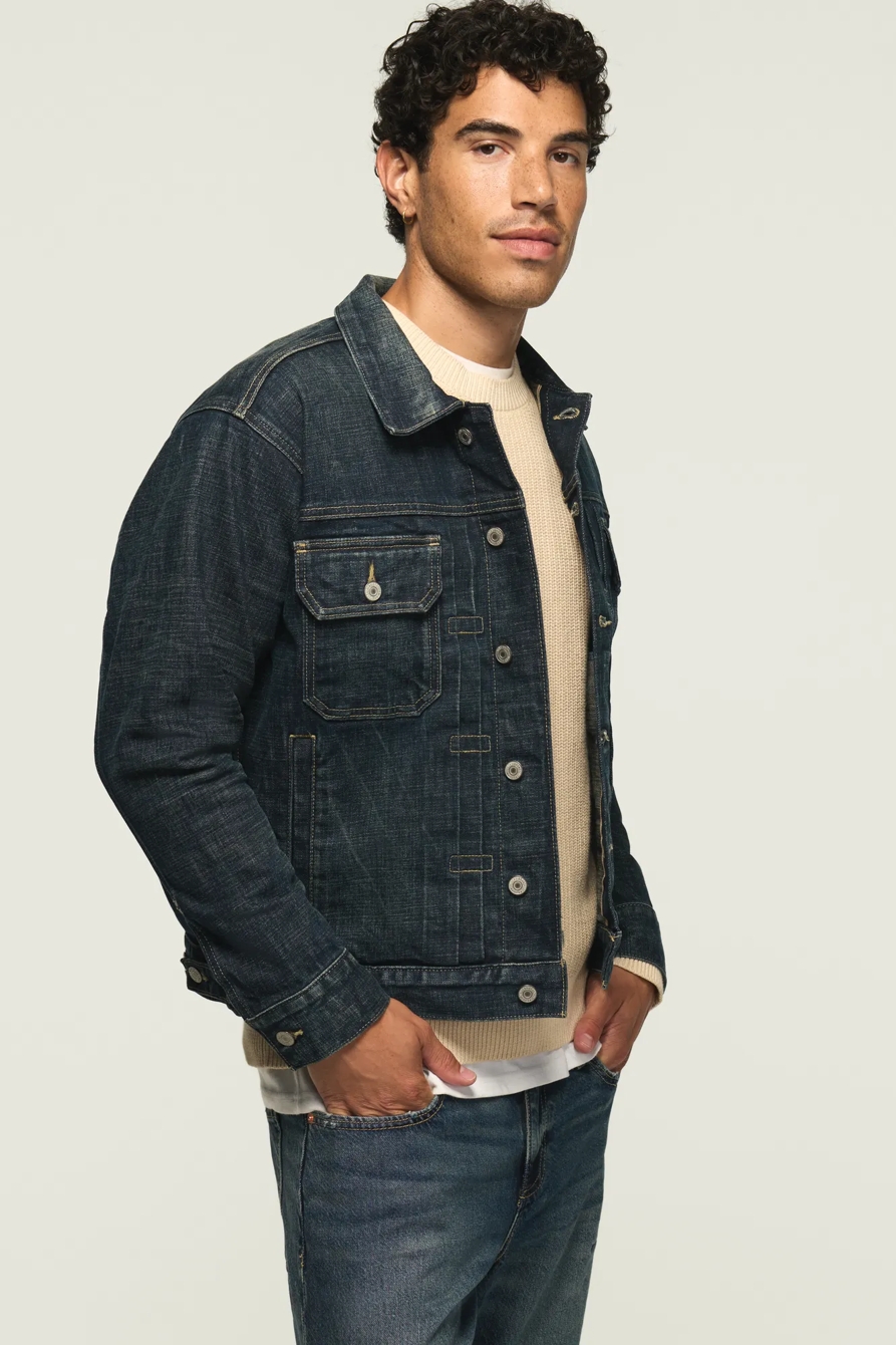 SELVEDGE DENIM JACKET, image 4