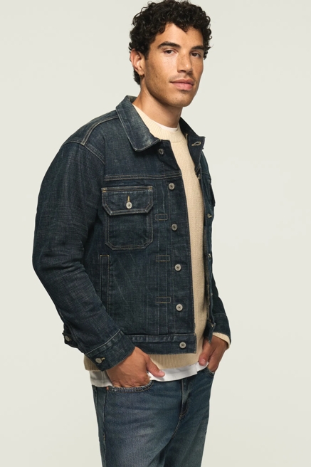 SELVEDGE DENIM JACKET, image 4