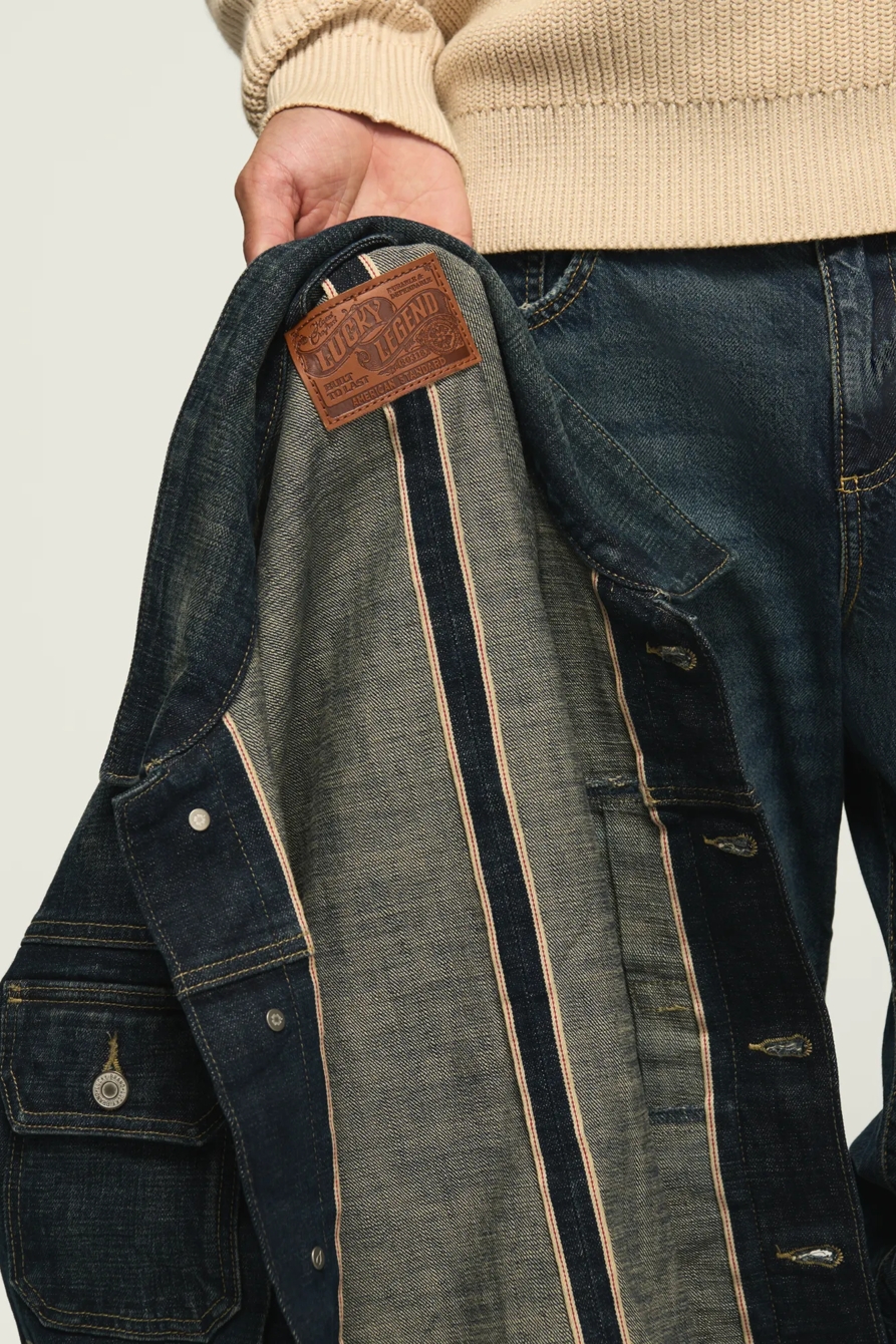 SELVEDGE DENIM JACKET, image 8