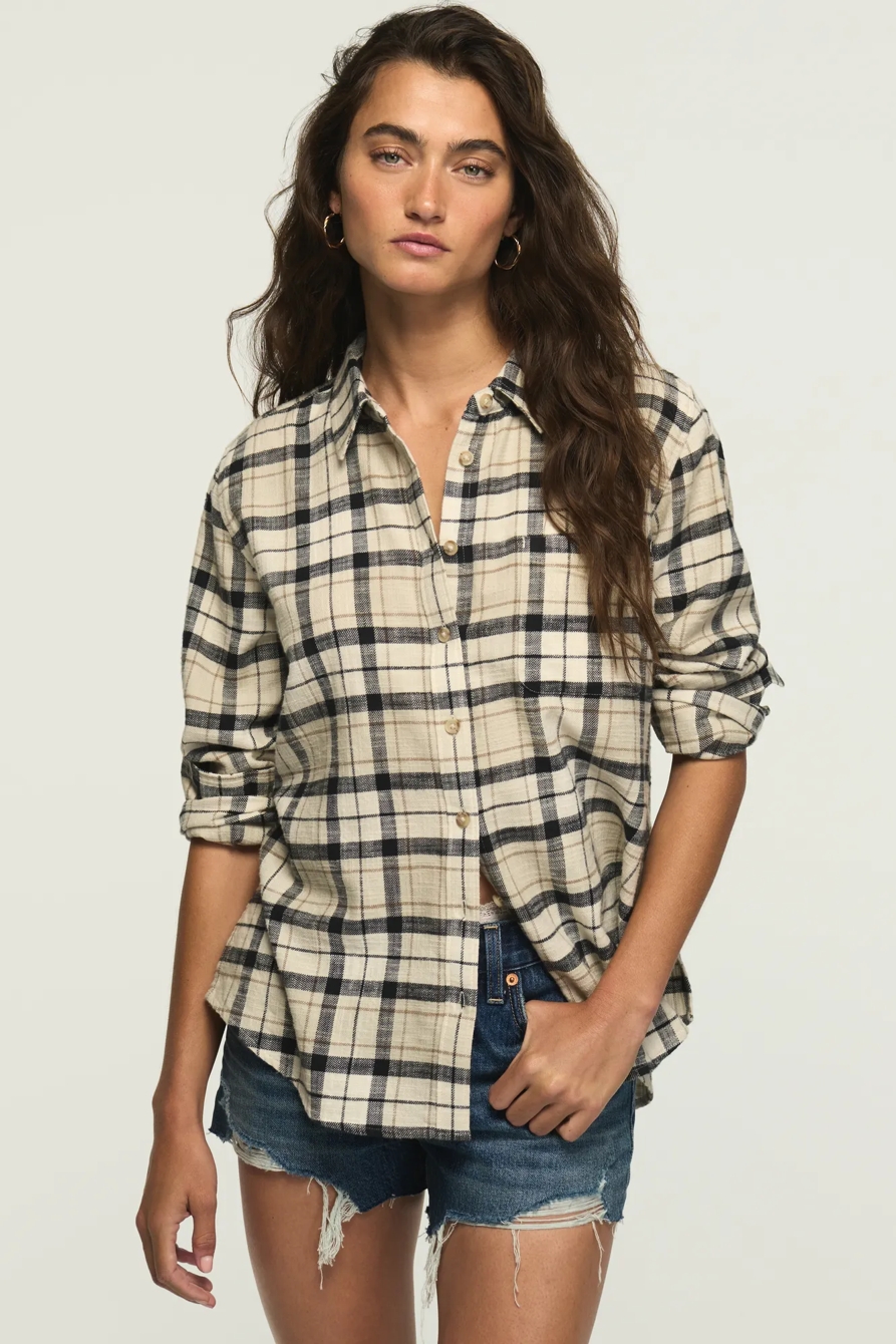 PLAID BUTTON DOWN SHIRT, image 2