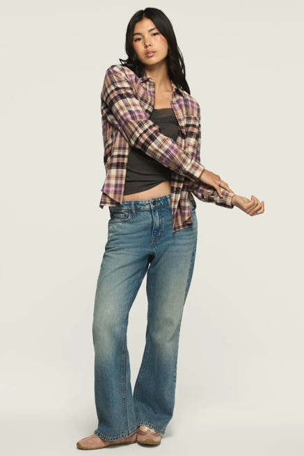 PLAID BUTTON DOWN SHIRT, image 2