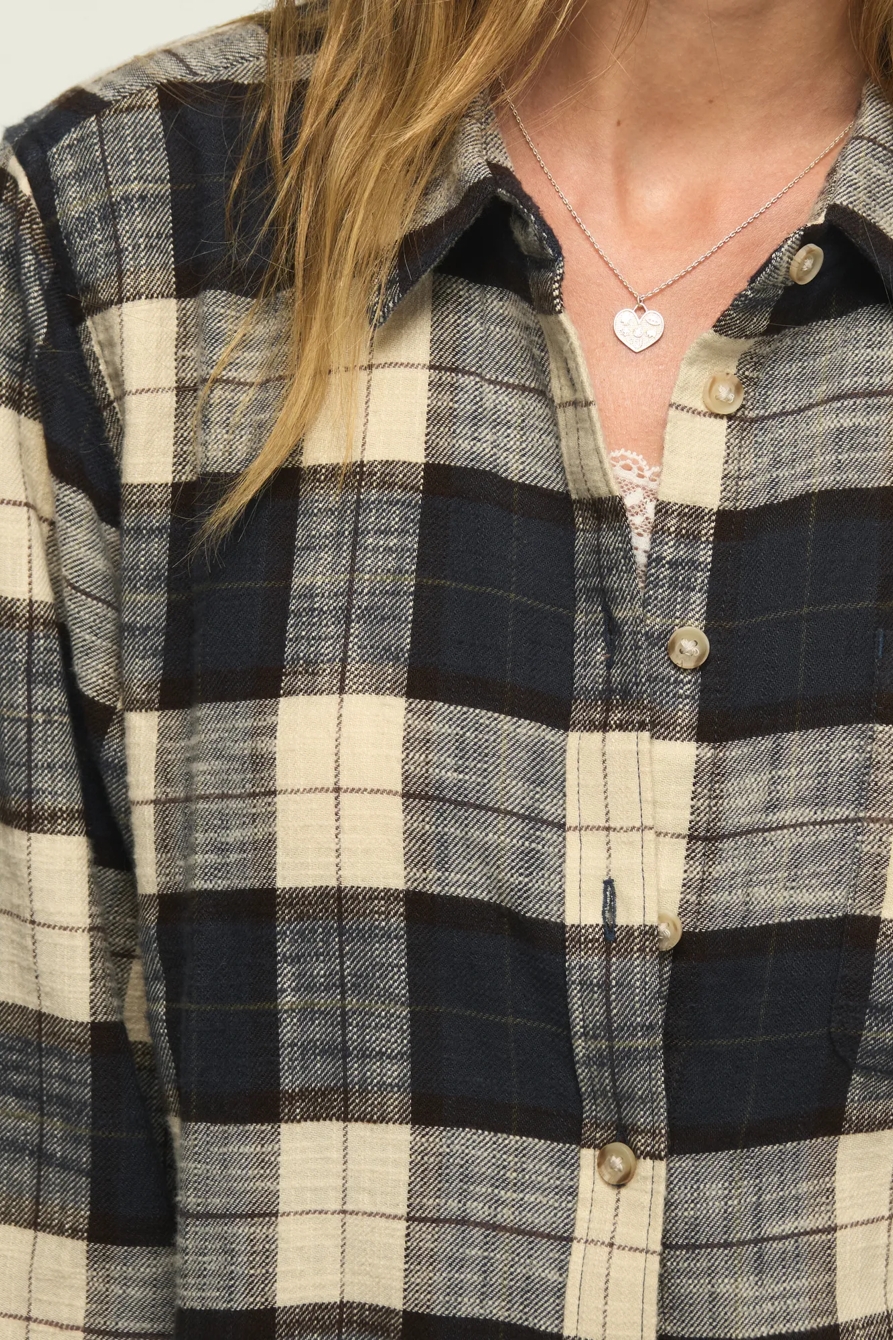 PLAID BUTTON DOWN SHIRT, image 5