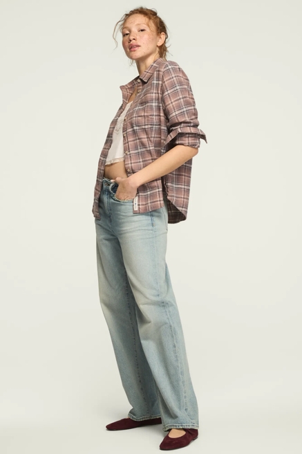 PLAID BUTTON DOWN SHIRT, image 1