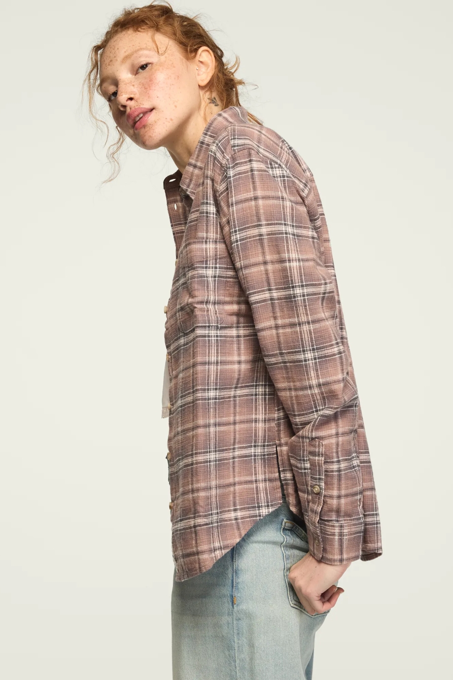 PLAID BUTTON DOWN SHIRT, image 4