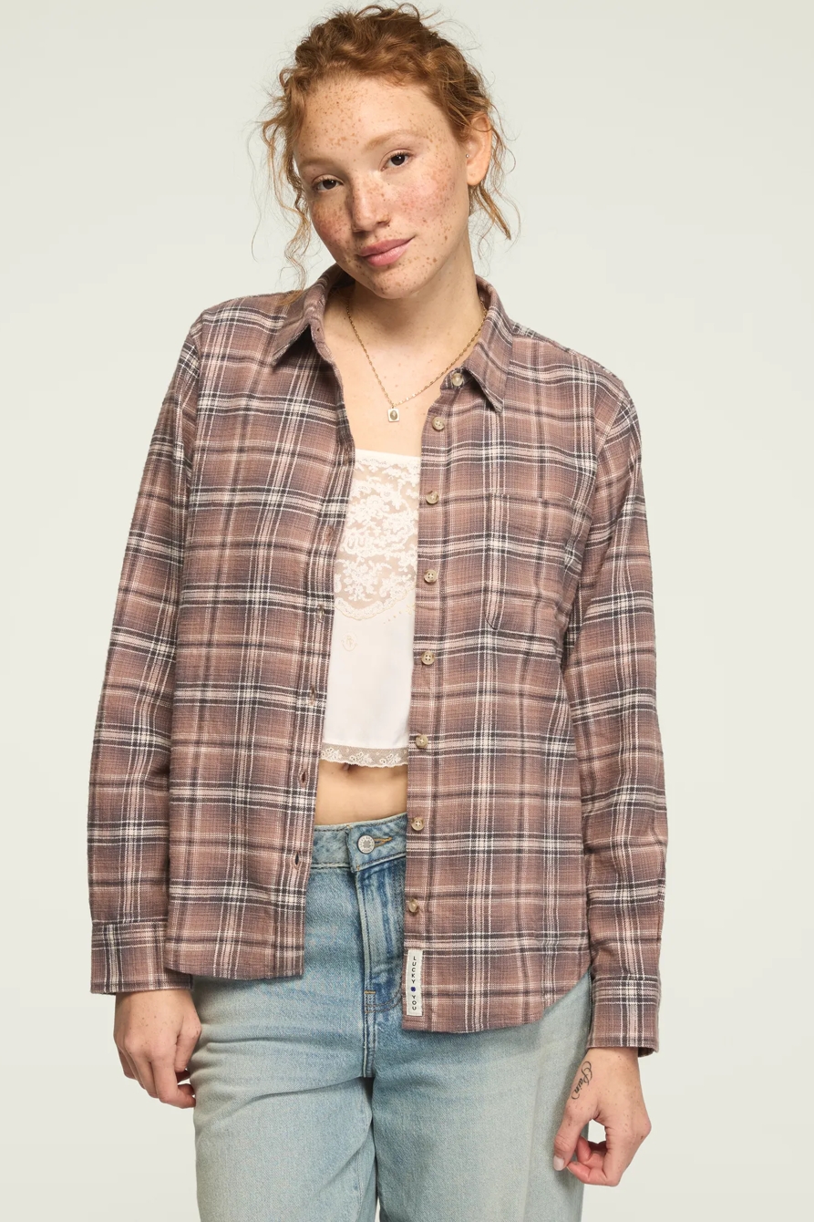 PLAID BUTTON DOWN SHIRT, image 5