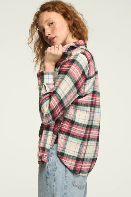 PLAID BUTTON DOWN SHIRT, image 4