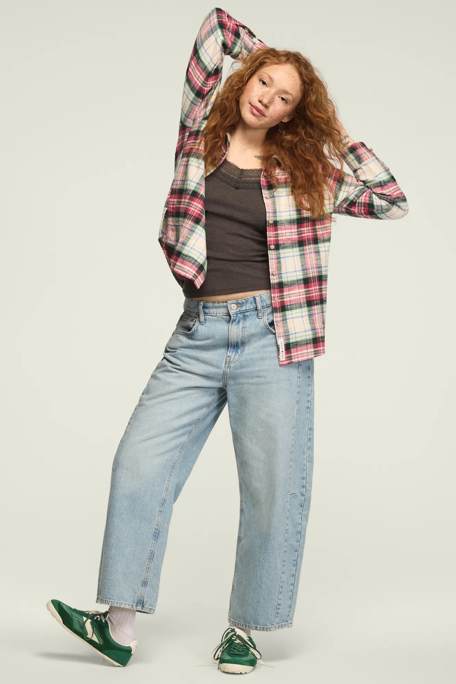 PLAID BUTTON DOWN SHIRT, image 5
