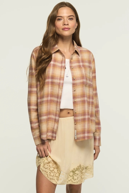 PLAID BUTTON DOWN SHIRT, image 1