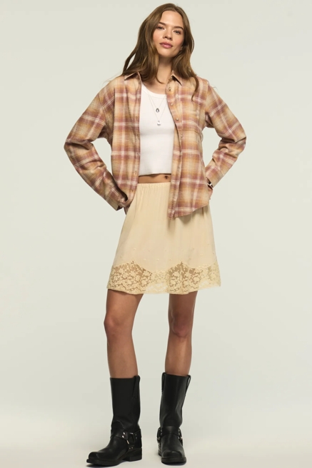 PLAID BUTTON DOWN SHIRT, image 2