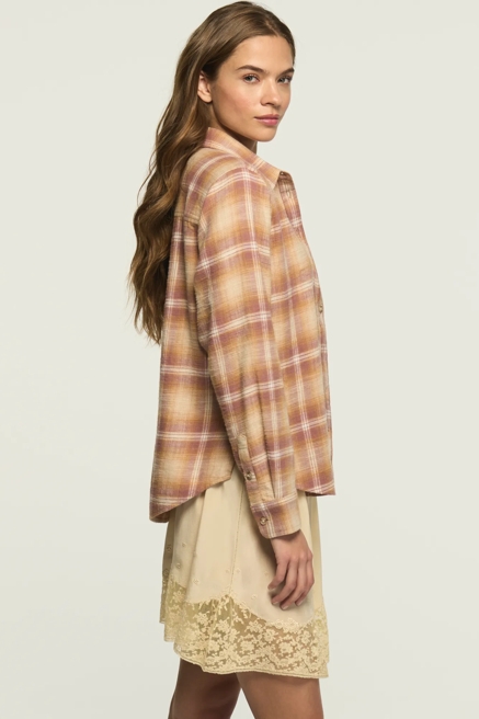 PLAID BUTTON DOWN SHIRT, image 4