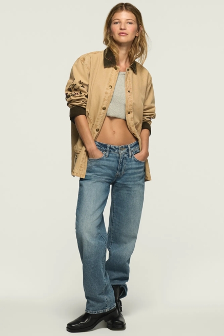 CANVAS OVERSIZED FIELD JACKET, image 2