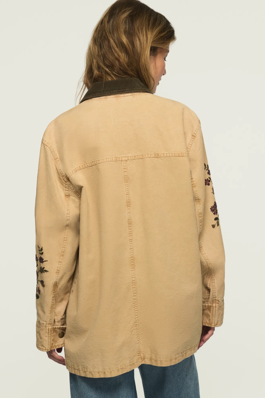 CANVAS OVERSIZED FIELD JACKET, image 3